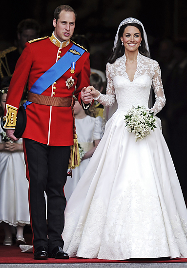 Kate Middleton and Prince William - Royal Wedding - Style Moments of 2011
