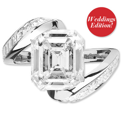 Van Cleef & Arpels Narcisse Diamond Ring
