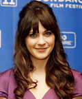 #10 Zooey Deschanel's Half Updo