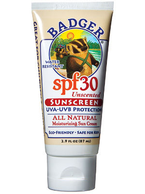 Badger Unscented Sunscreen SPF 30 Badger Unscented Sunscreen SPF 30