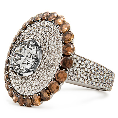 [BR]
Brown Diamond Ring