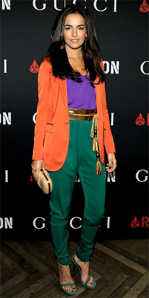 Camilla Belle in Gucci