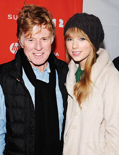 Taylor Swift, Robert Redford