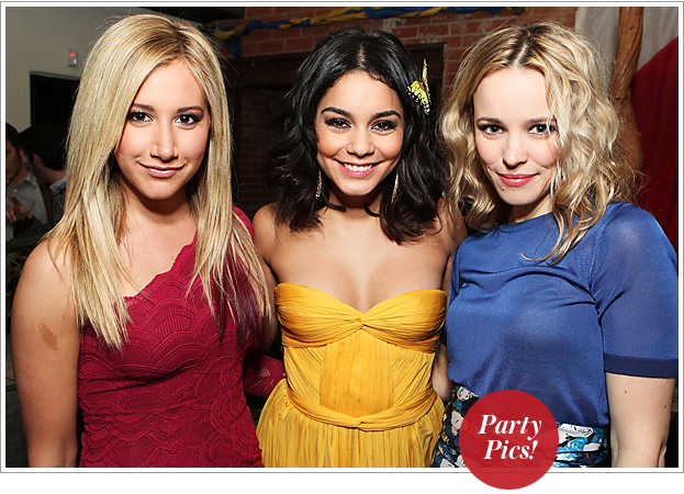 Parties - Vanessa Hudgens, Ashley Tisdale, Rachel McAdams