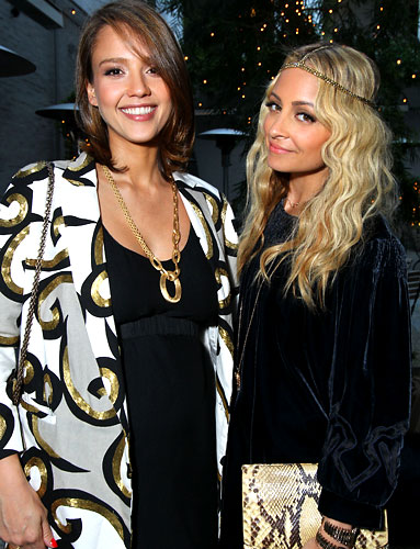 Jessica Alba and Nicole Richie