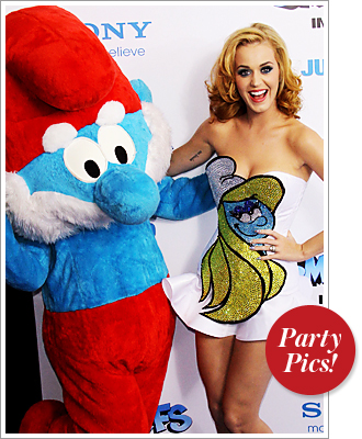 Katy Perry, The Smurfs Premiere