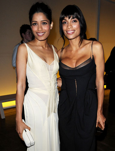 Freida Pinto, Rosario Dawson