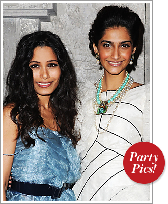 Freida Pinto, Sonam Kapoor