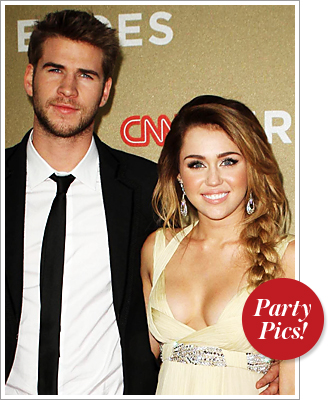 Liam Hemsworth and Miley Cyrus