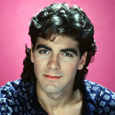 George Clooney 1985 George Clooney Transformation Hair InStyle