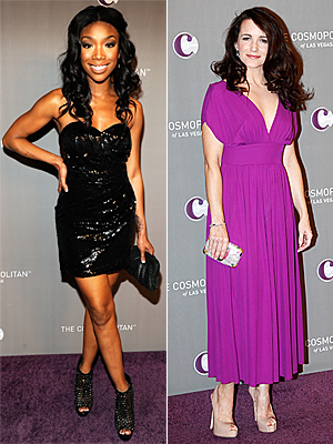 Brandy and Kristin Davis