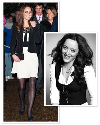 Kate Middleton in Alice Temperley dress