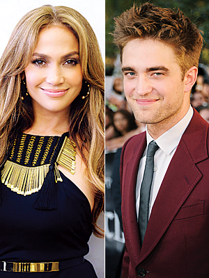 Jennifer Lopez Robert Pattinson present at the Golden Globe Awards