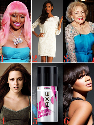 Nicki Minaj, The Bachelor, Betty White