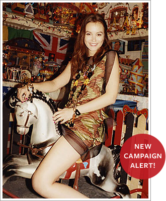 Leighton Meester's Missoni ads