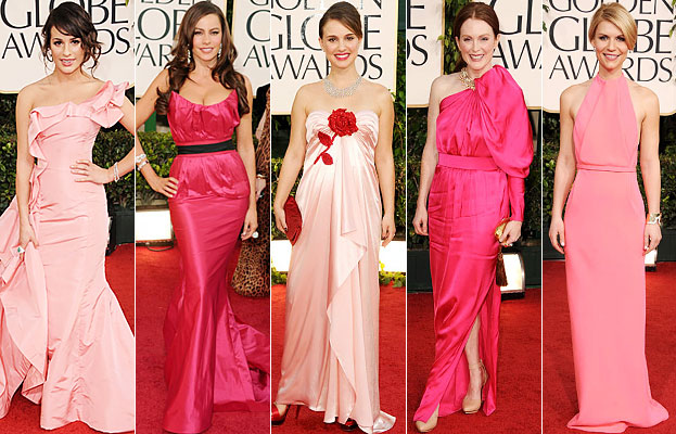 Golden Globes, Lea Michele, Sofia Vergara, Natalie Portman, Julianne Moore, Claire Danes