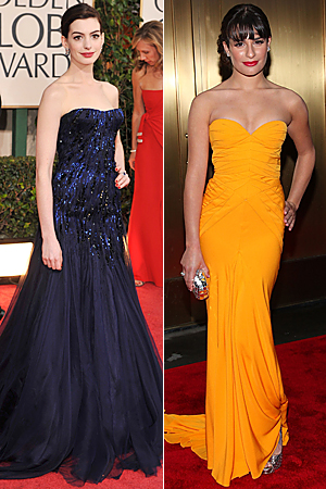 Anne Hathaway Lea Michele