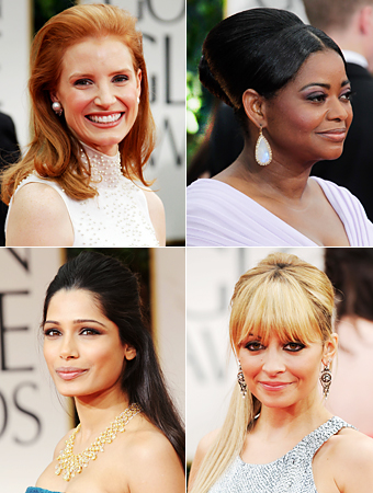 Jessica Chastain, Octavia Spencer, Freida Pinto, Nicole Richie