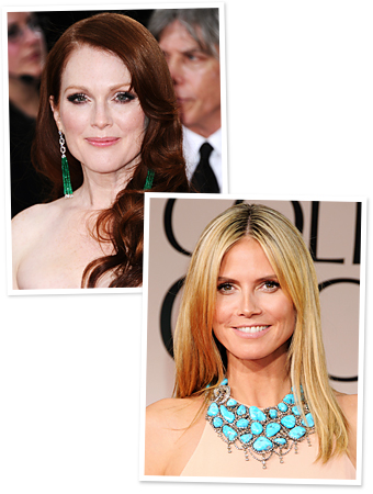 Julianne Moore, Heidi Klum