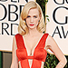 January Jones' Golden Globes Dress: The Original Color