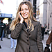 Spotted on Set: Sarah Jessica Parker’s Camel Satchel