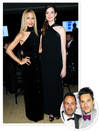Anne Hathaway and Rachel Zoe
