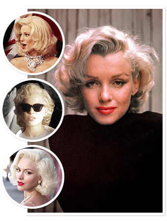 Blake Lively, Michelle Williams, Katherine McPhee, Marilyn Monroe