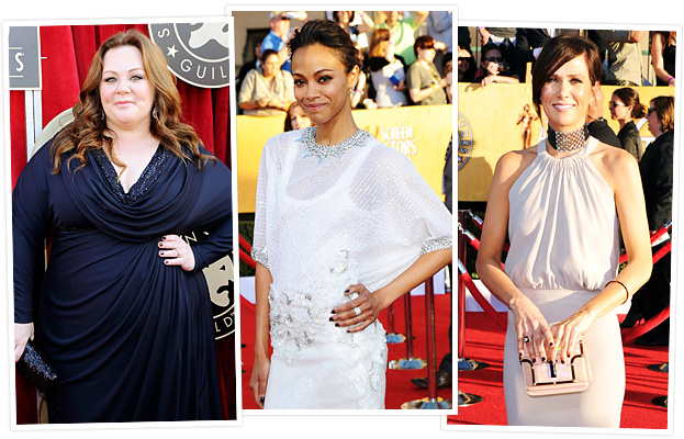 Black Nail Polish Beauty SAG Awards