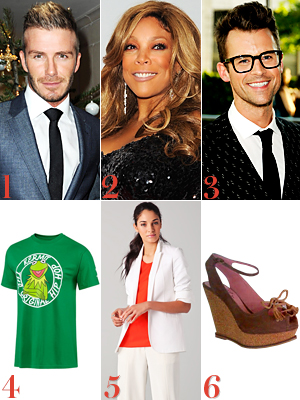 David Beckham, Wendy Williams, Brad Goreski