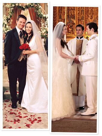 TV Brides, Gossip Girl Wedding, Friends