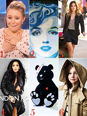 Kristen Bell, Marilyn Monroe, Rachel Bilson