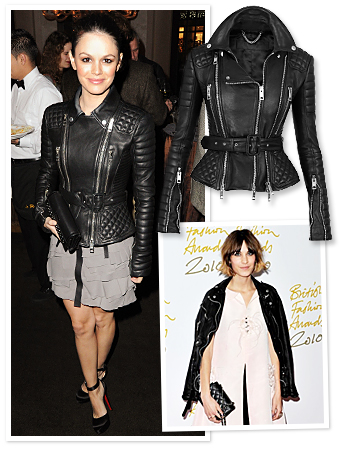Burberry Rachel Bilson Alexa Chung