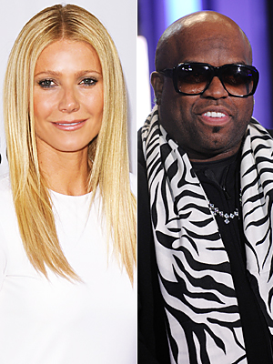 Gwyneth Paltrow and Cee Lo Green