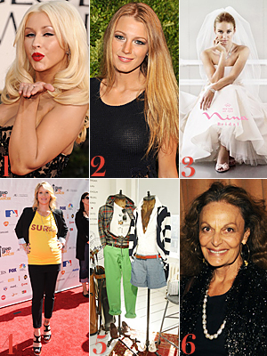 Christina Aguilera Blake Lively Christina Applegate