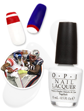 Super Bowl Manicure Ideas