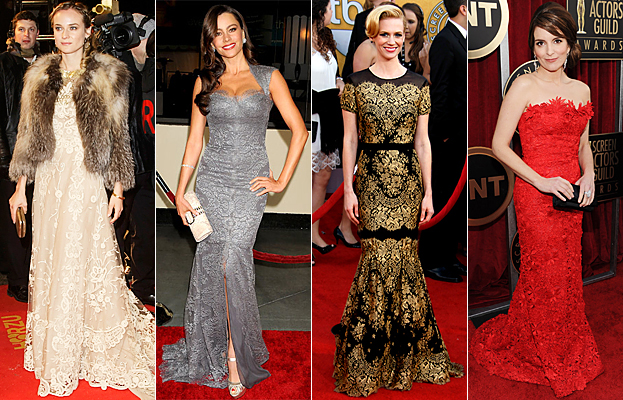 Diane Kruger, Sofia Vergara, Tina Fey, January Jones
