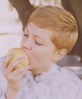 See Michelle Williams Model for Band of Outsiders!