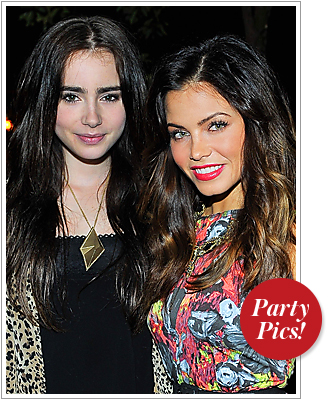 Jenna Dewan and Lily Collins
