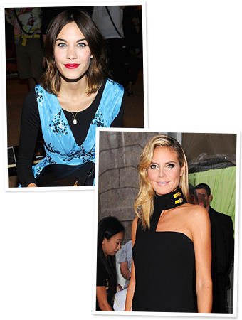 Alexa Chung, Heidi Klum