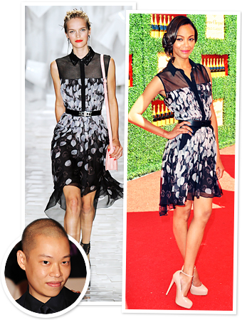 Zoe Saldana, Jason Wu
