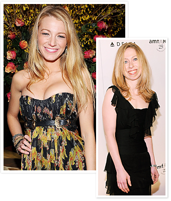 Blake Lively Chelsea Clinton
