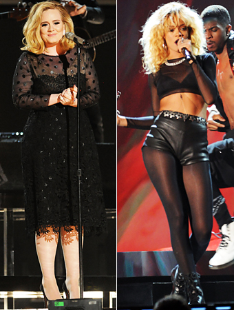 Adele, Rihanna