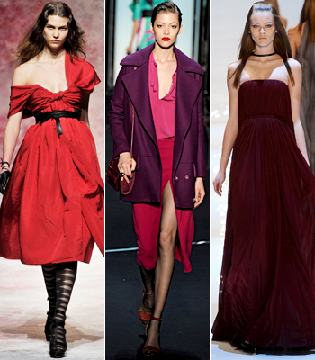 fashion week mixed berries