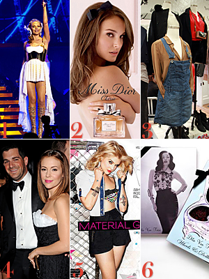 Kylie Minogue Natalie Portman Alyssa Milano Kelly Osbourne Dita Von Teese