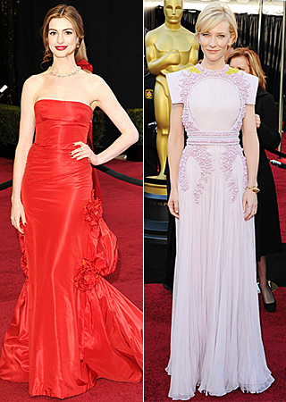 Anne Hathaway and Cate Blanchett