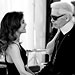 Rachel Bilson and Karl Lagerfeld Team Up for Ice Cream! 