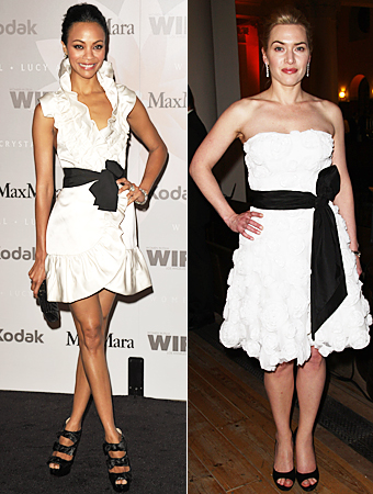 Zoe Saldana, Kate Winslet