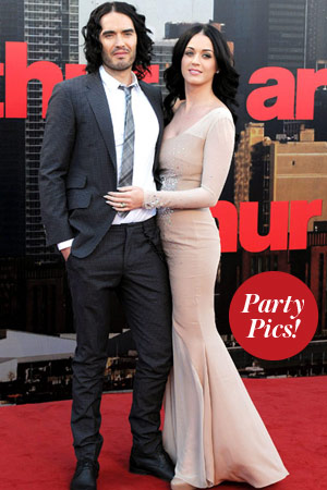 Russell Brand and Katy Perry
