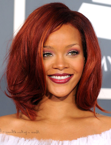 rihanna hair 2011 pics. rihanna hair color 2011.