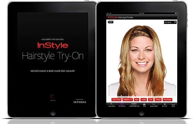 Introducing Our New iPad App: The InStyle Hairstyle Try-On App!
